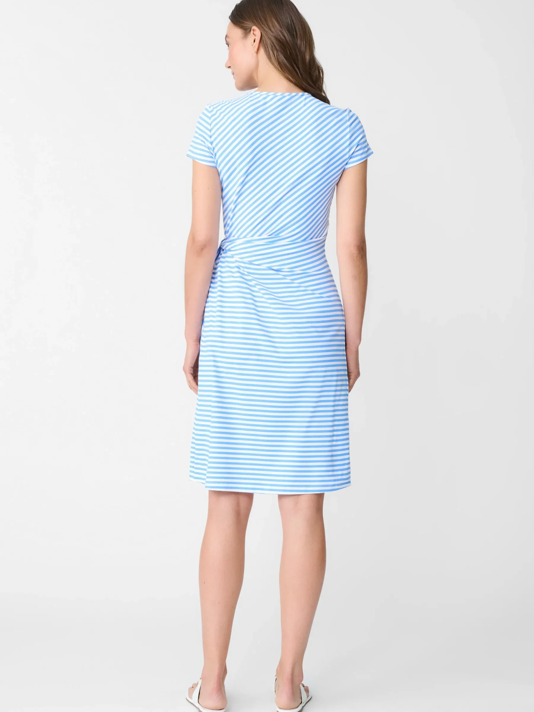 Elora Dress In Mini Bangle Stripe-J.McLaughlin Clearance
