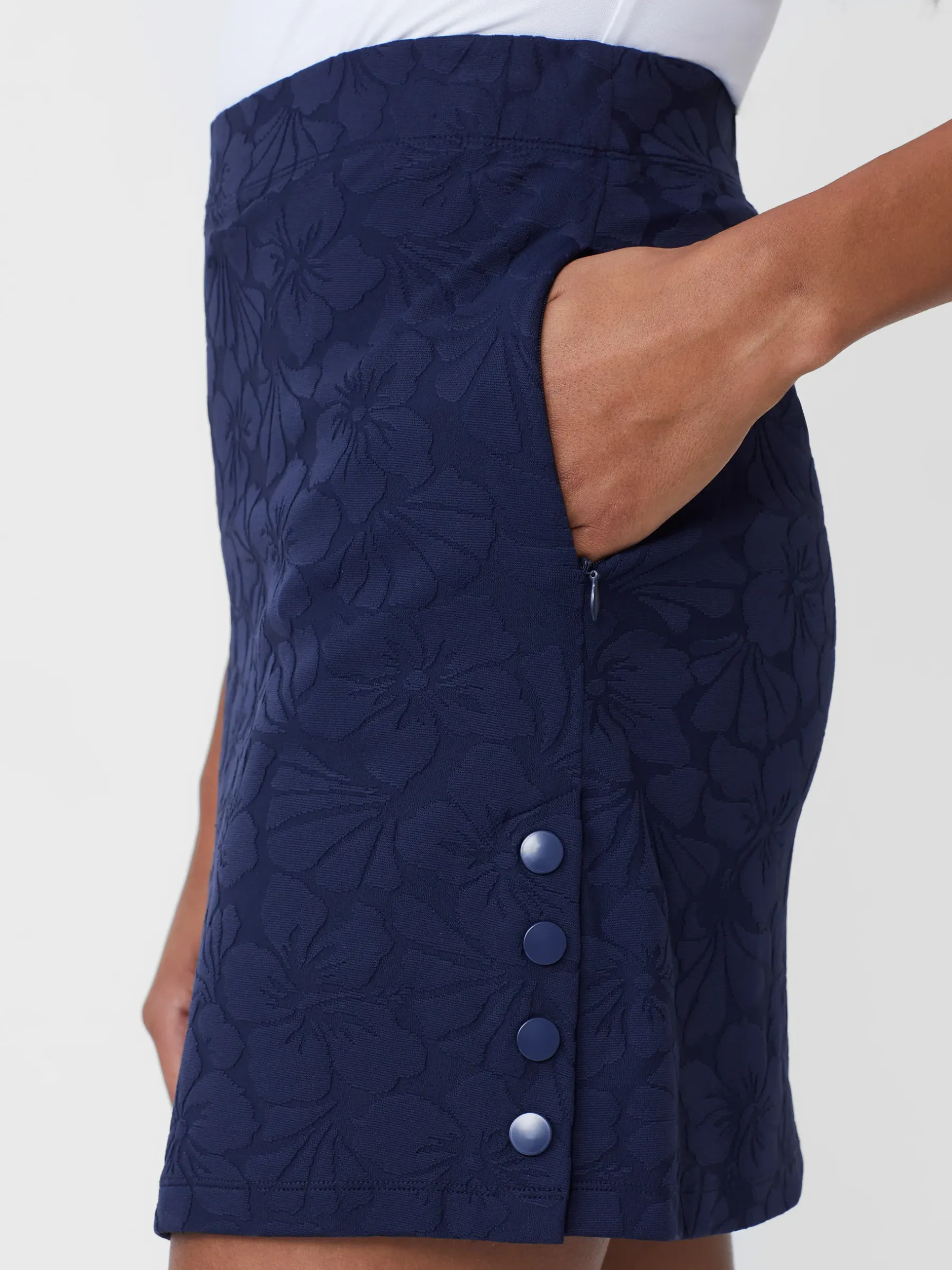 Flavia Skort In Beach Blossom Jacquard-J.McLaughlin Fashion