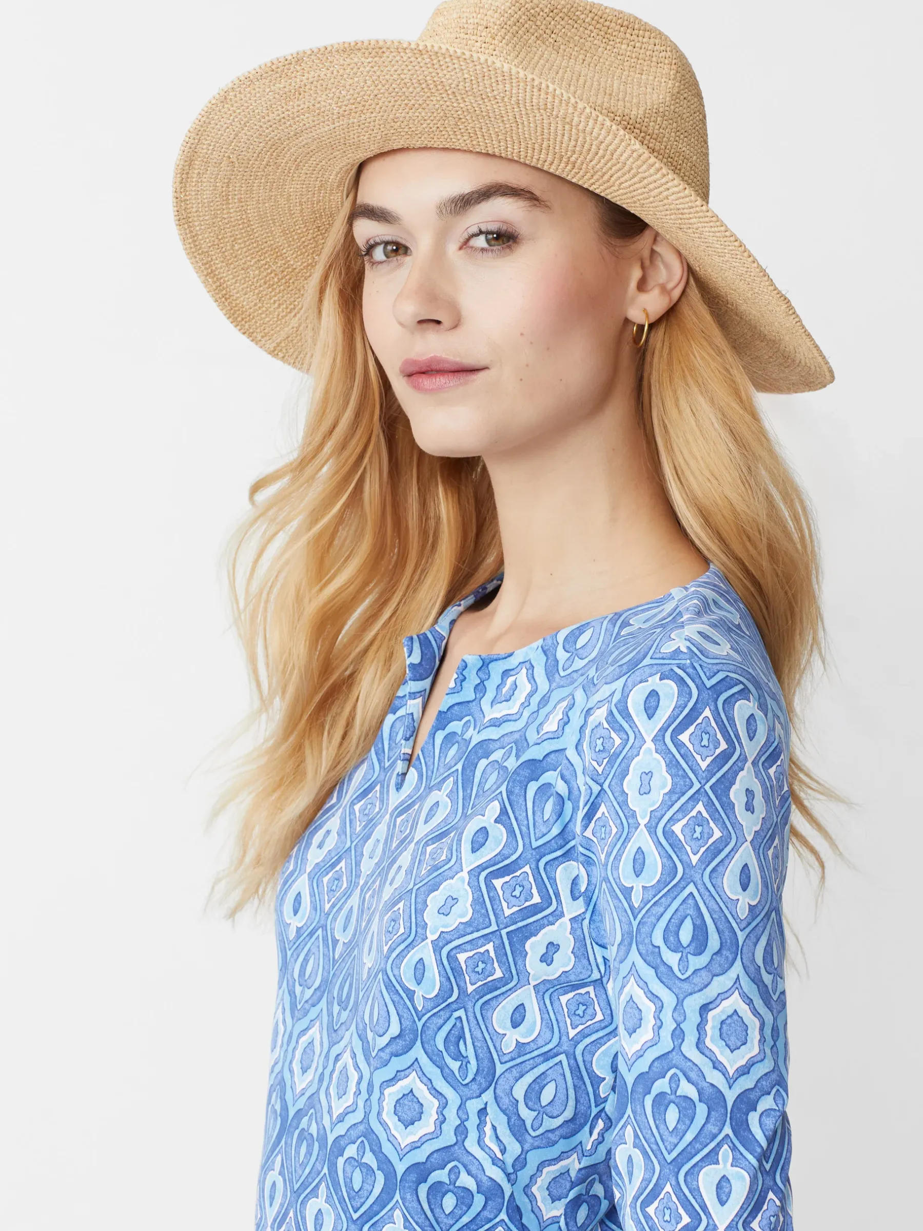 Freida Raffia Hat-J.McLaughlin Hot