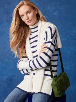 Garance Turtleneck In Stripe-J.McLaughlin Discount
