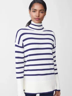 Garance Turtleneck In Stripe-J.McLaughlin Discount