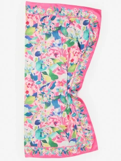 Gemma Scarf In Floral Reef Border-J.McLaughlin Fashion