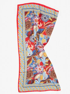 Gemma Scarf In Terra Blossom Border-J.McLaughlin Discount