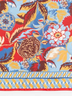 Gemma Scarf In Terra Blossom Border-J.McLaughlin Discount