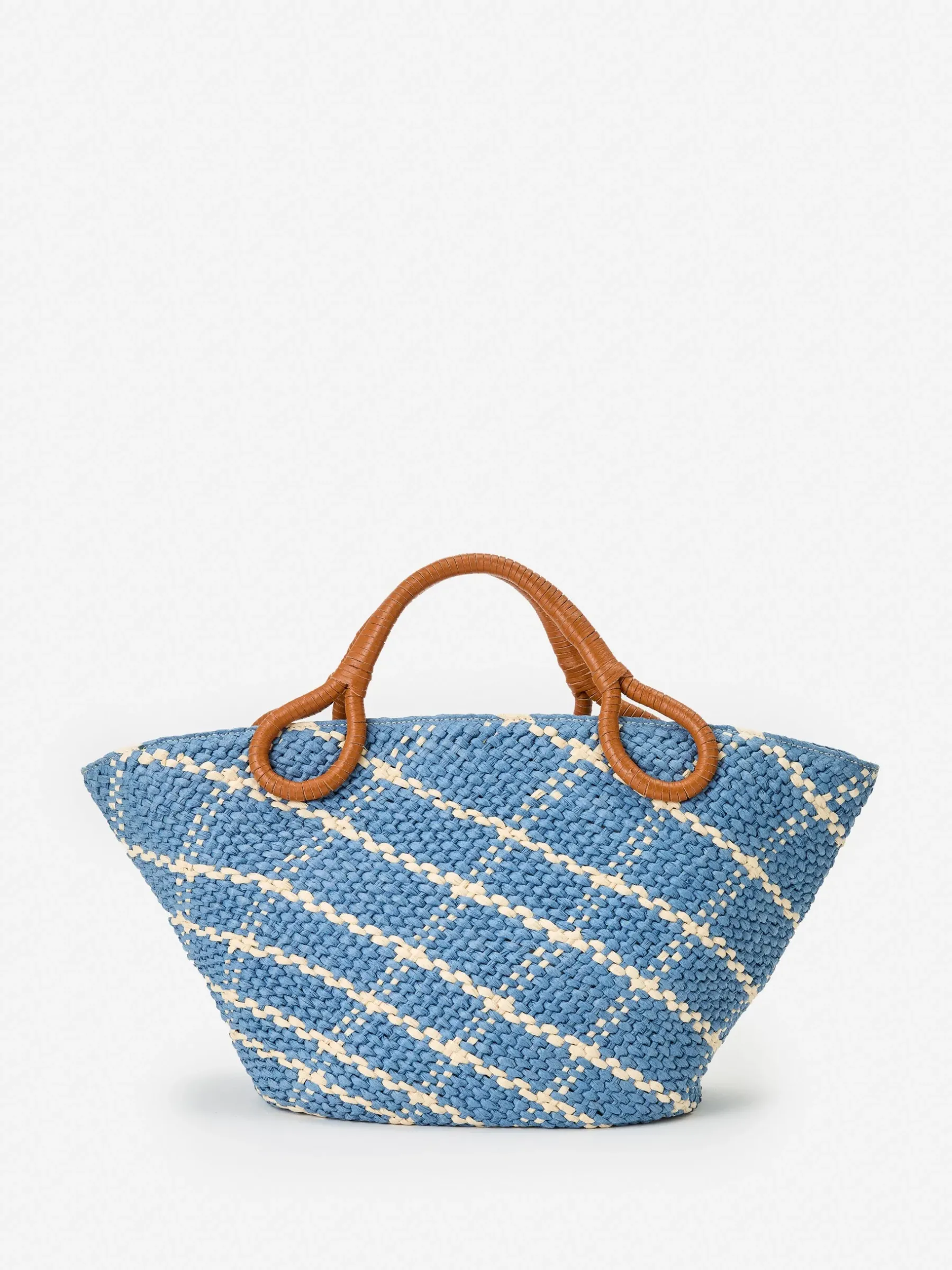 Georgica Tote In Raffia Jacquard-J.McLaughlin Sale