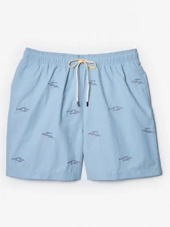 Gibson Swim Trunks In School Fish-J.McLaughlin Online