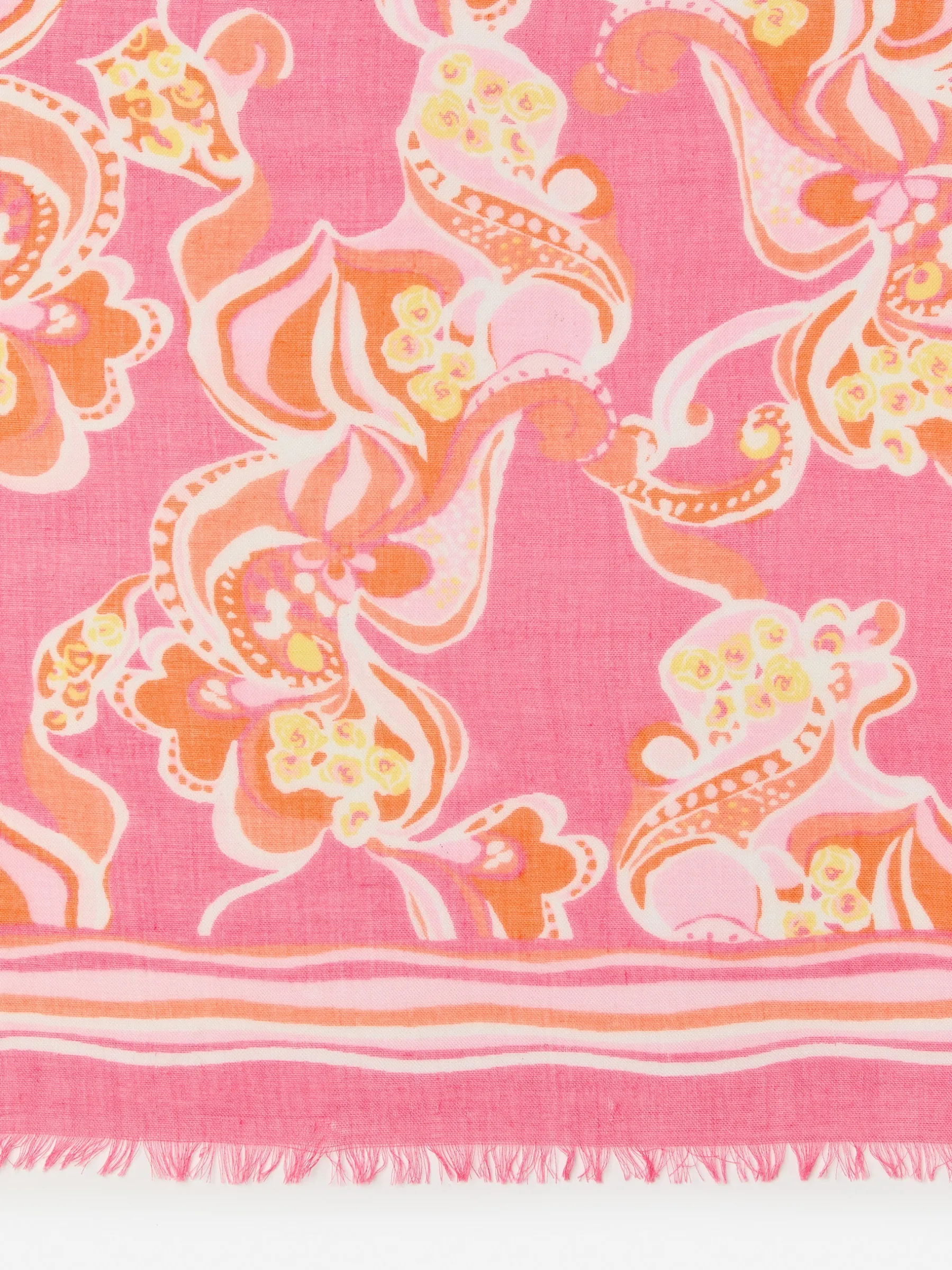 Giselle Scarf In Trinidad Abstract Border-J.McLaughlin Sale