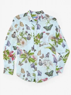Gramercy Classic Fit Linen Shirt In Jardin Mariposa-J.McLaughlin Hot
