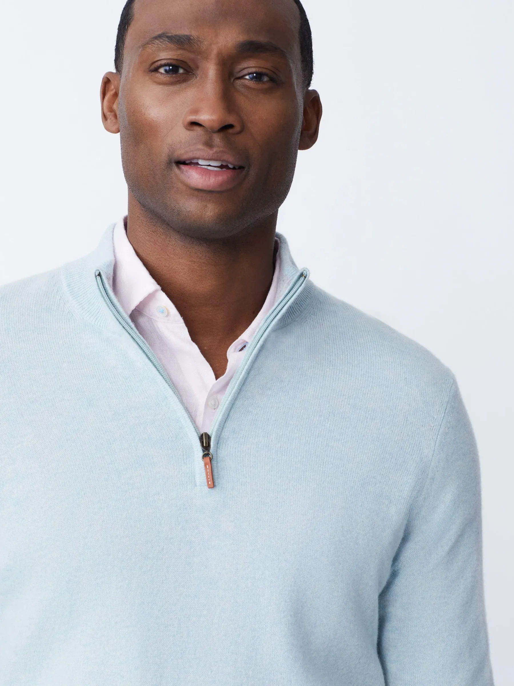 Henry Cashmere 1/4 Zip-J.McLaughlin Discount