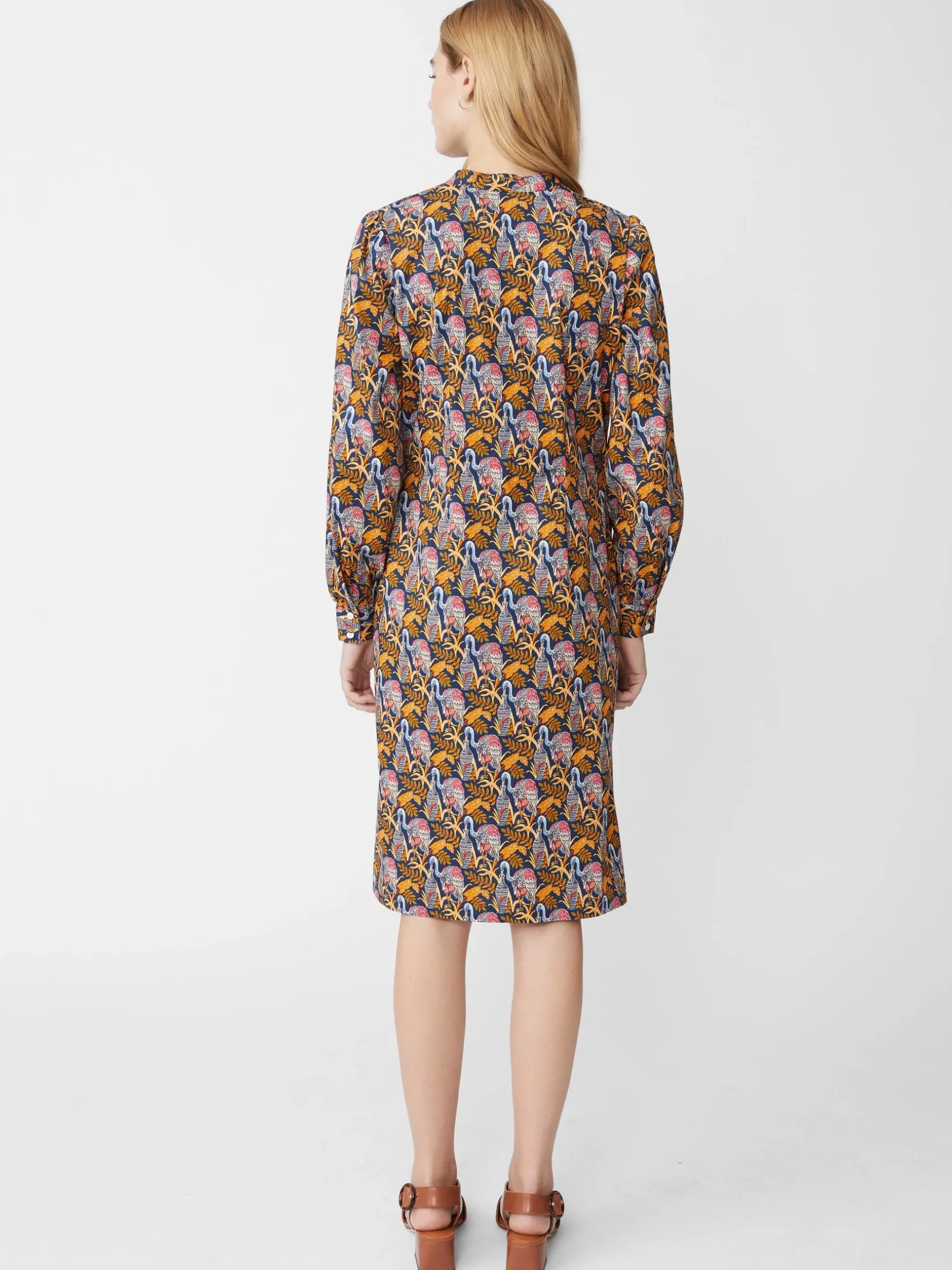 Isolde Dress In Rare Bird-J.McLaughlin Clearance