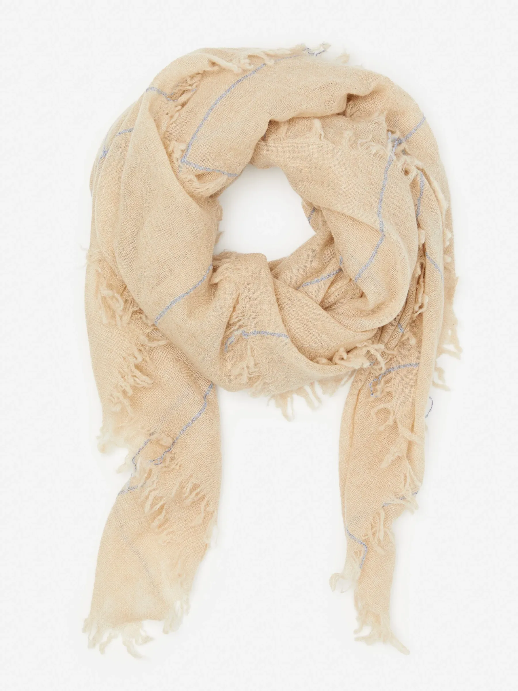 Ivana Cashmere Scarf In Window Pane-J.McLaughlin Best