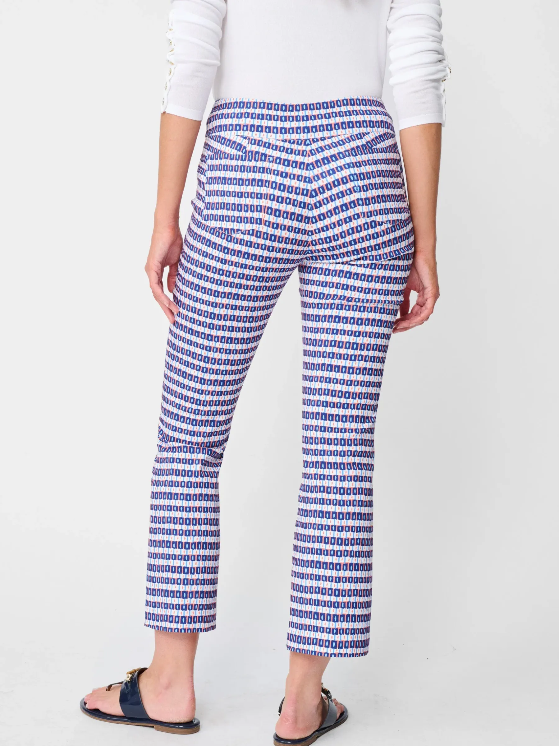 Ivy Pants In Aberdeen Geo-J.McLaughlin Clearance