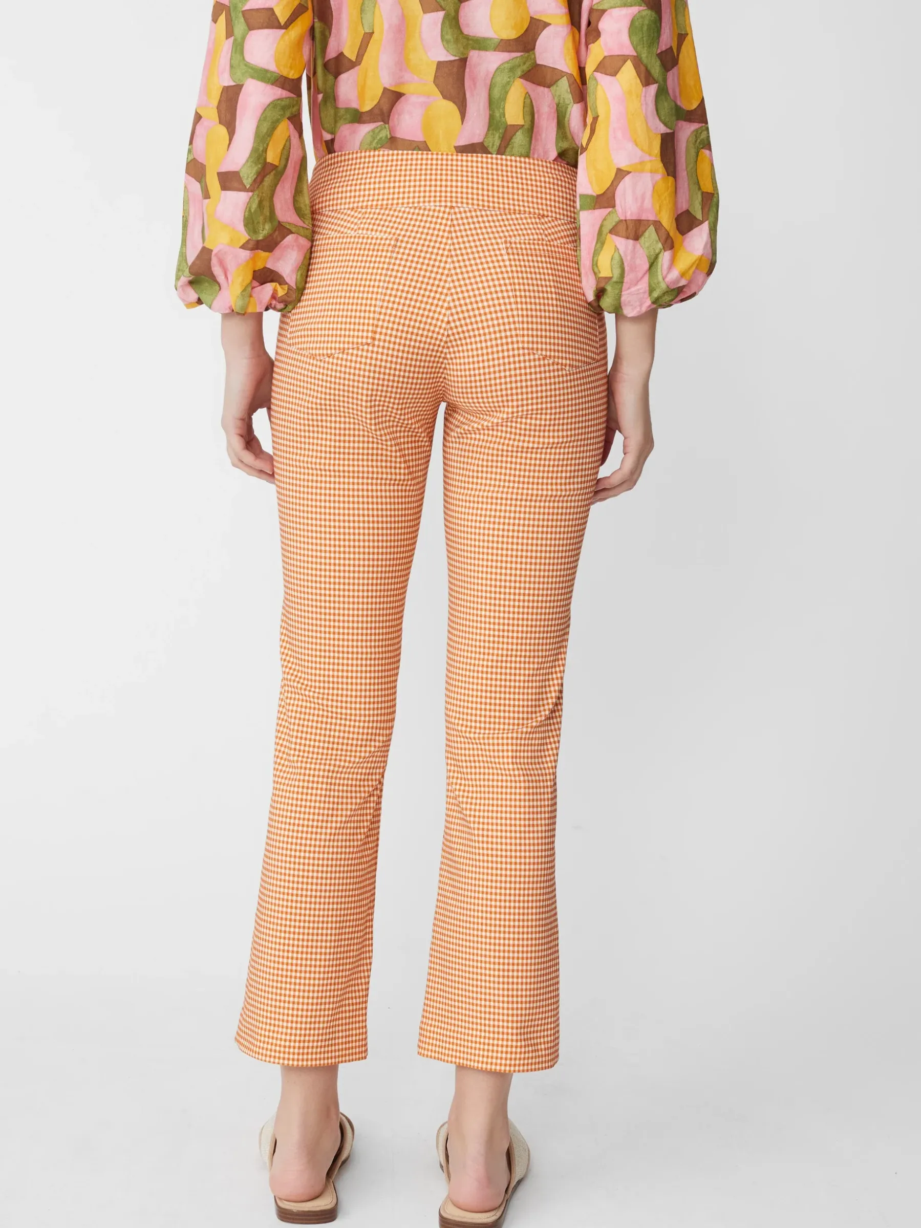 Ivy Pants In Cabana Gingham-J.McLaughlin Fashion