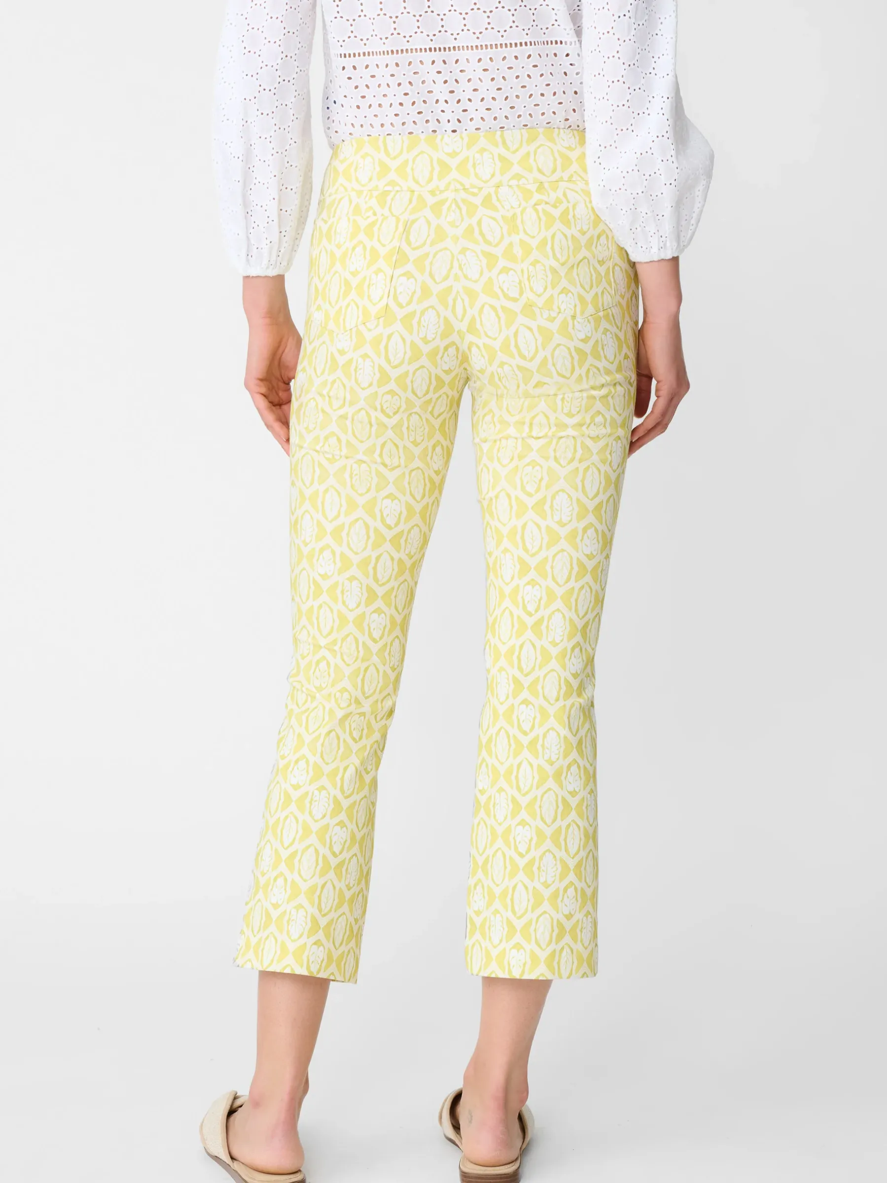 Ivy Pants In Lahara Leaves-J.McLaughlin New