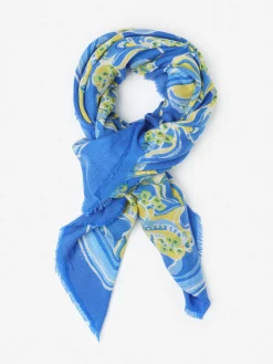 Keller Scarf In Trinidad Abstract Border-J.McLaughlin New