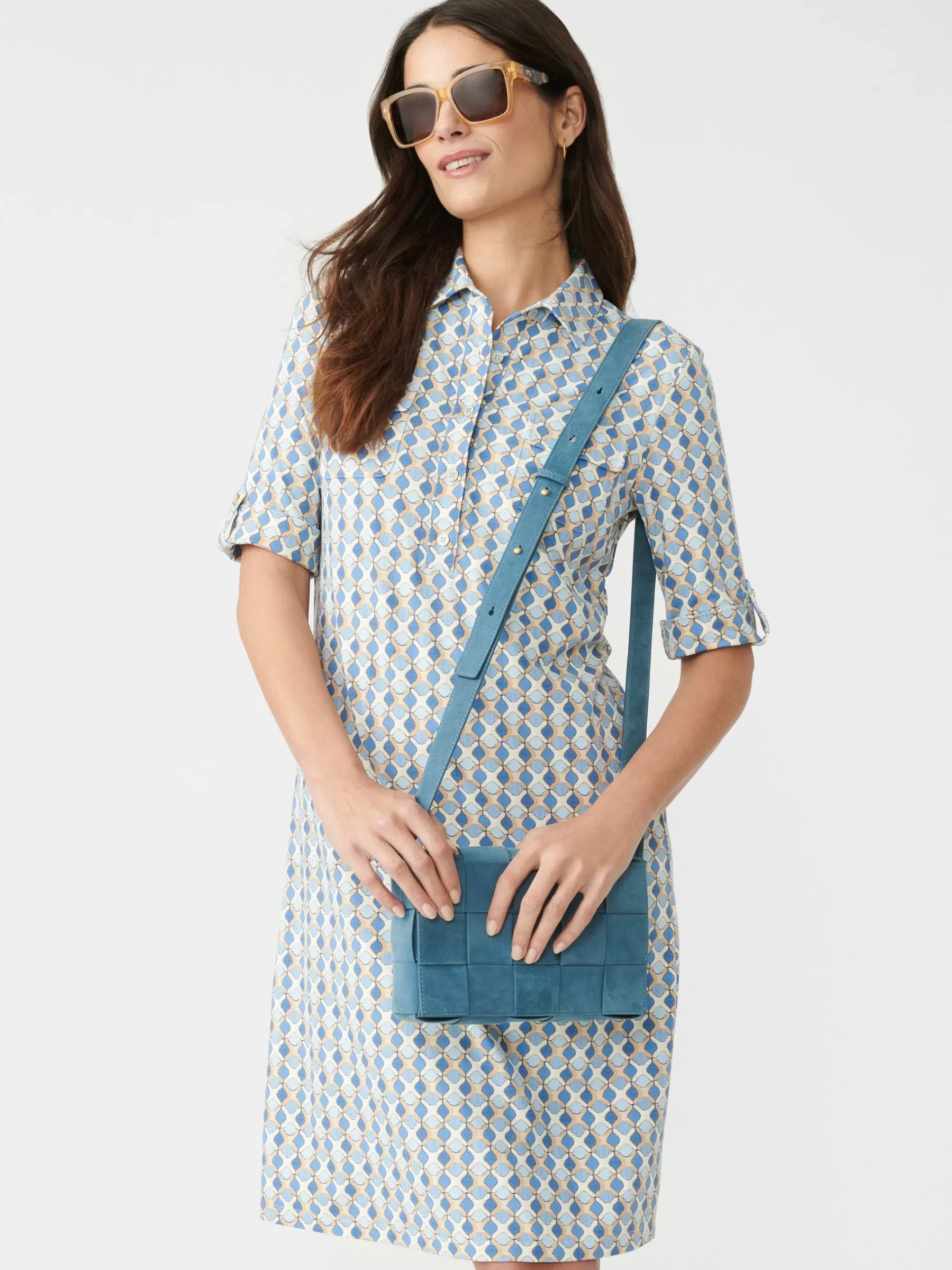 Lawrence Dress In Hexcomb-J.McLaughlin New