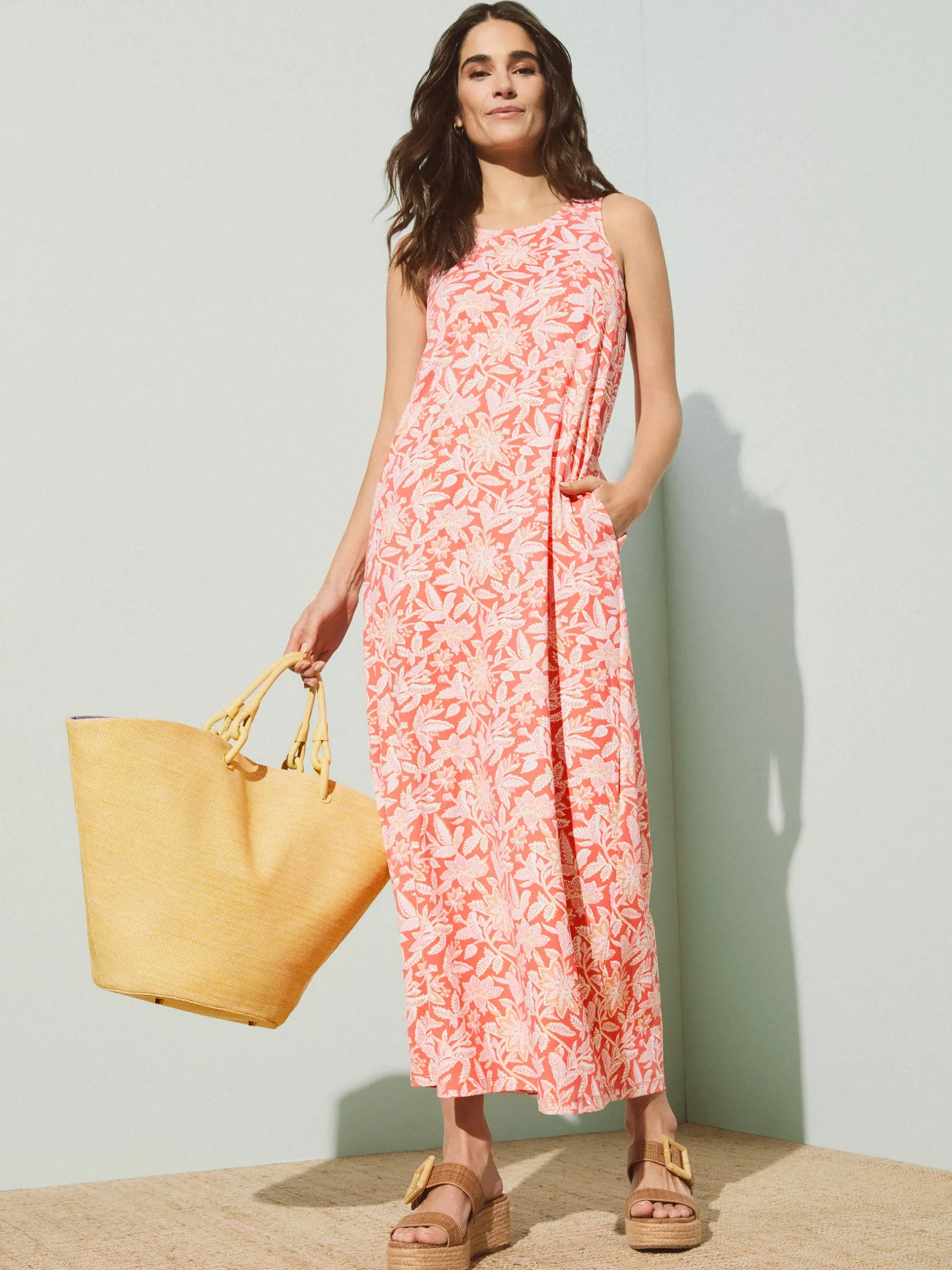 Lena Grasscloth Tote-J.McLaughlin New