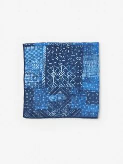 Linen Pocket Square In Diamond Patch-J.McLaughlin Discount