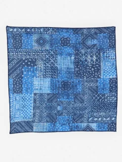 Linen Pocket Square In Diamond Patch-J.McLaughlin Discount