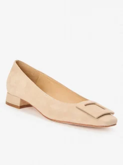 Lisbeth Suede Block Heels-J.McLaughlin New