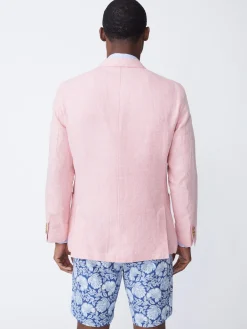 Lisbon Linen Blazer In Herringbone-J.McLaughlin Outlet