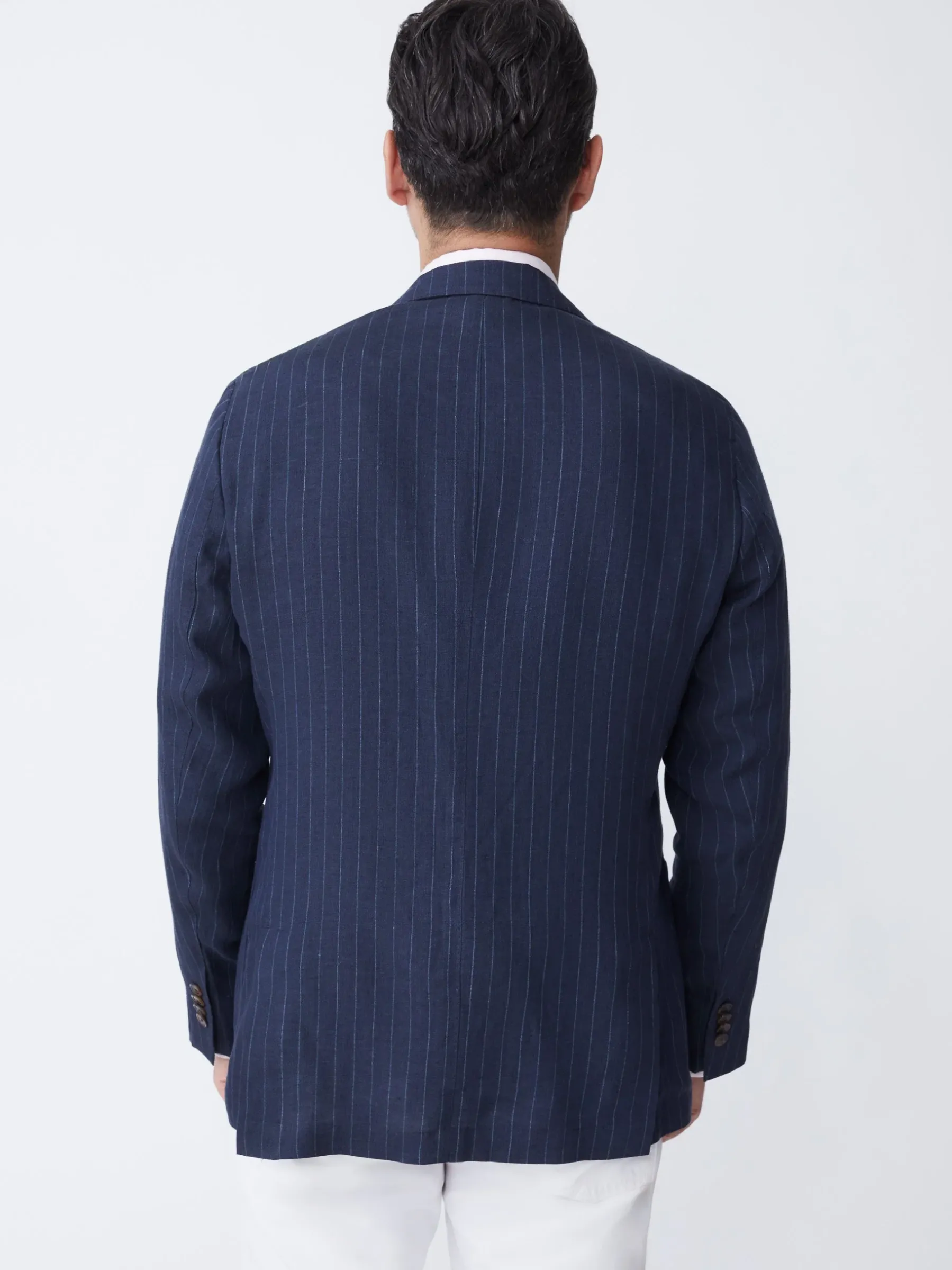 Lisbon Linen Blazer In Pinstripe-J.McLaughlin Hot