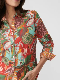 Lois Shirt In Terra Blossom Geo-J.McLaughlin Online