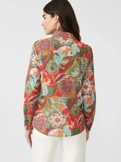 Lois Shirt In Terra Blossom Geo-J.McLaughlin Online