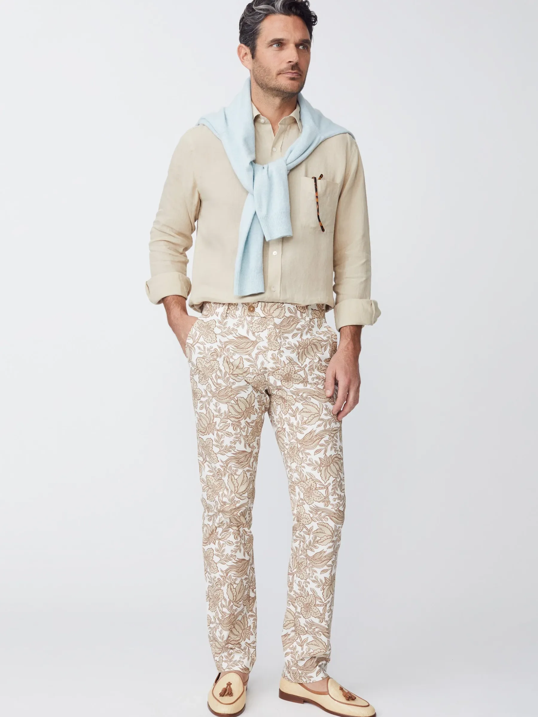 Lukas Pants In Birdsong-J.McLaughlin Fashion