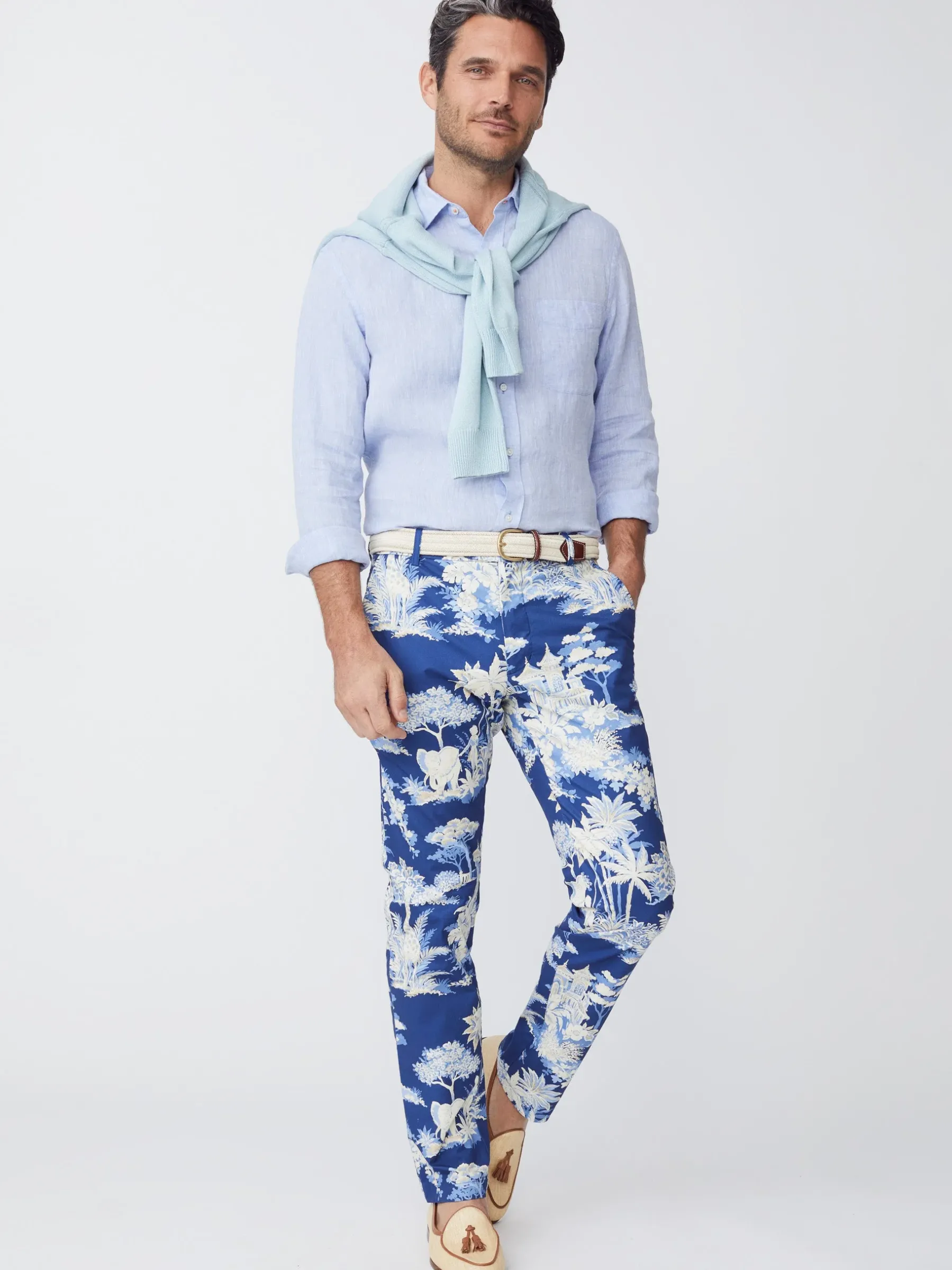 Lukas Pants In Safari Cove-J.McLaughlin Discount