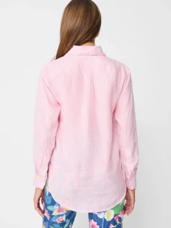 Lula Linen Shirt In Stripe-J.McLaughlin Outlet