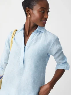 Lula Linen Shirt In Stripe-J.McLaughlin Discount