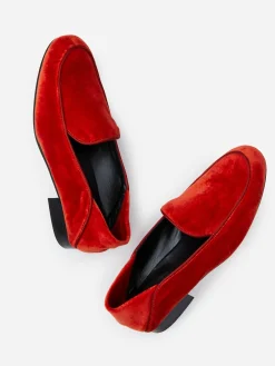 Luna Velvet Loafers-J.McLaughlin Clearance