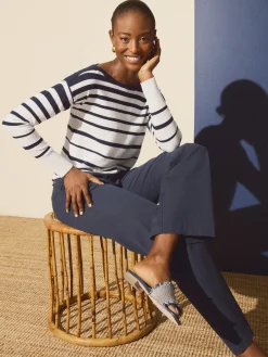 Marin Sweater In Stripe-J.McLaughlin Fashion