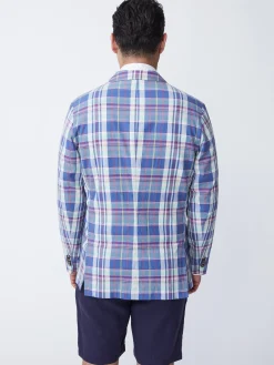 McCown Blazer In Plaid-J.McLaughlin Clearance