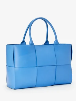 Mega Tessare Woven Leather Handbag-J.McLaughlin Best