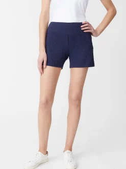 Newport Shorts In Fernwood Geo Jacquard-J.McLaughlin Fashion