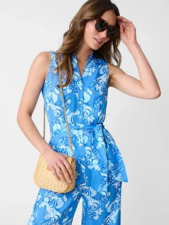 Nightingale Jumpsuit In Mini Trinidad Abstract-J.McLaughlin Fashion