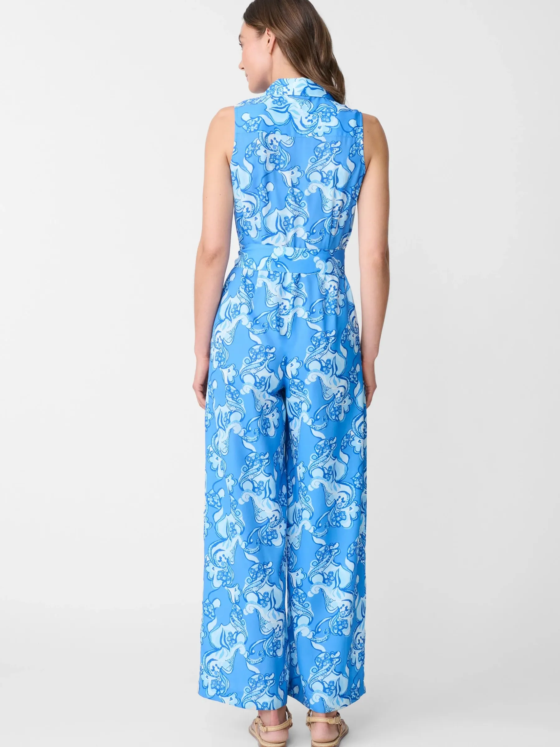 Nightingale Jumpsuit In Mini Trinidad Abstract-J.McLaughlin Fashion