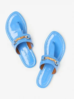 Nora Patent Leather Sandals-J.McLaughlin New