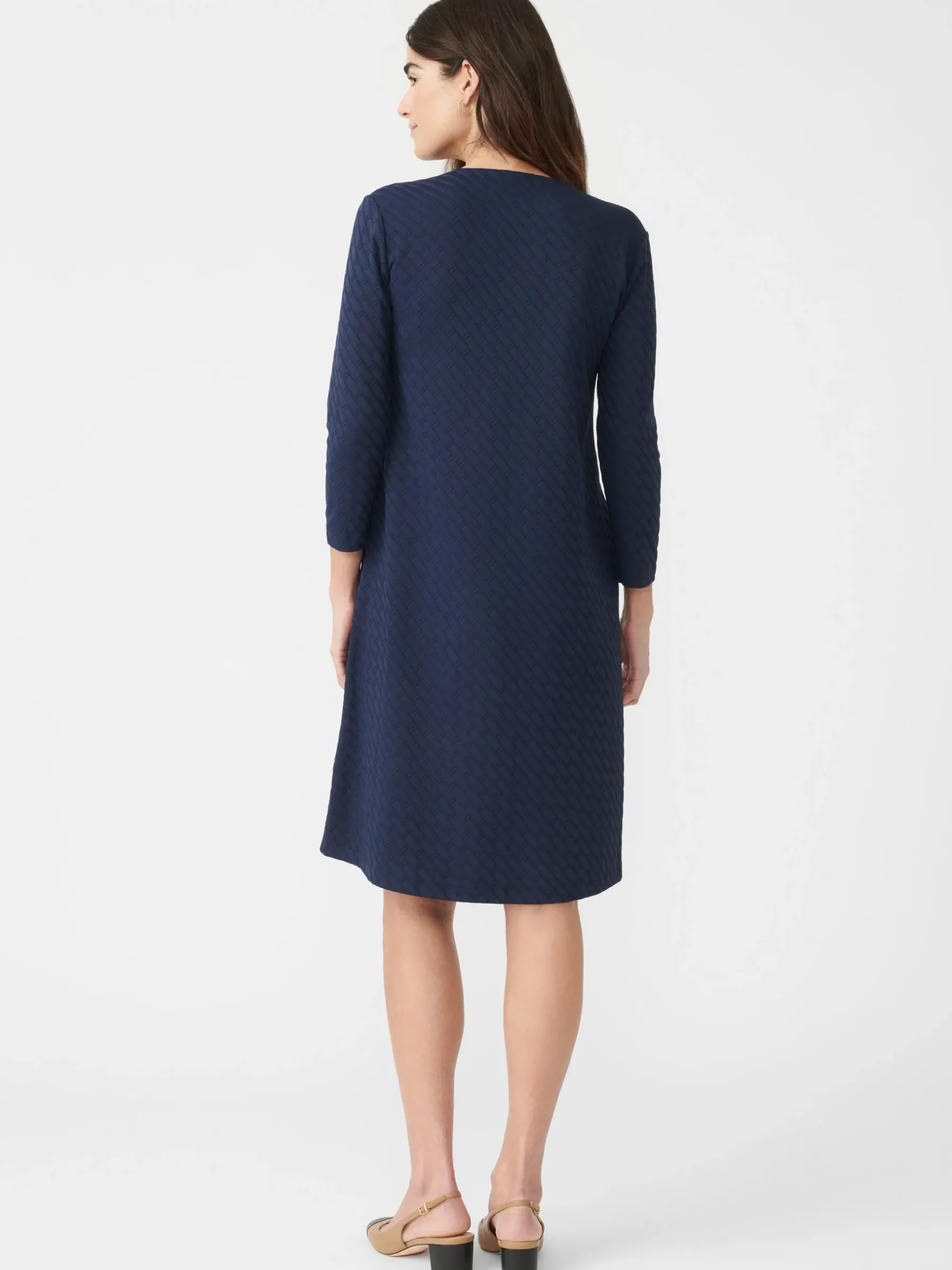 Octavia Dress In Fernwood Geo Jacquard-J.McLaughlin Outlet