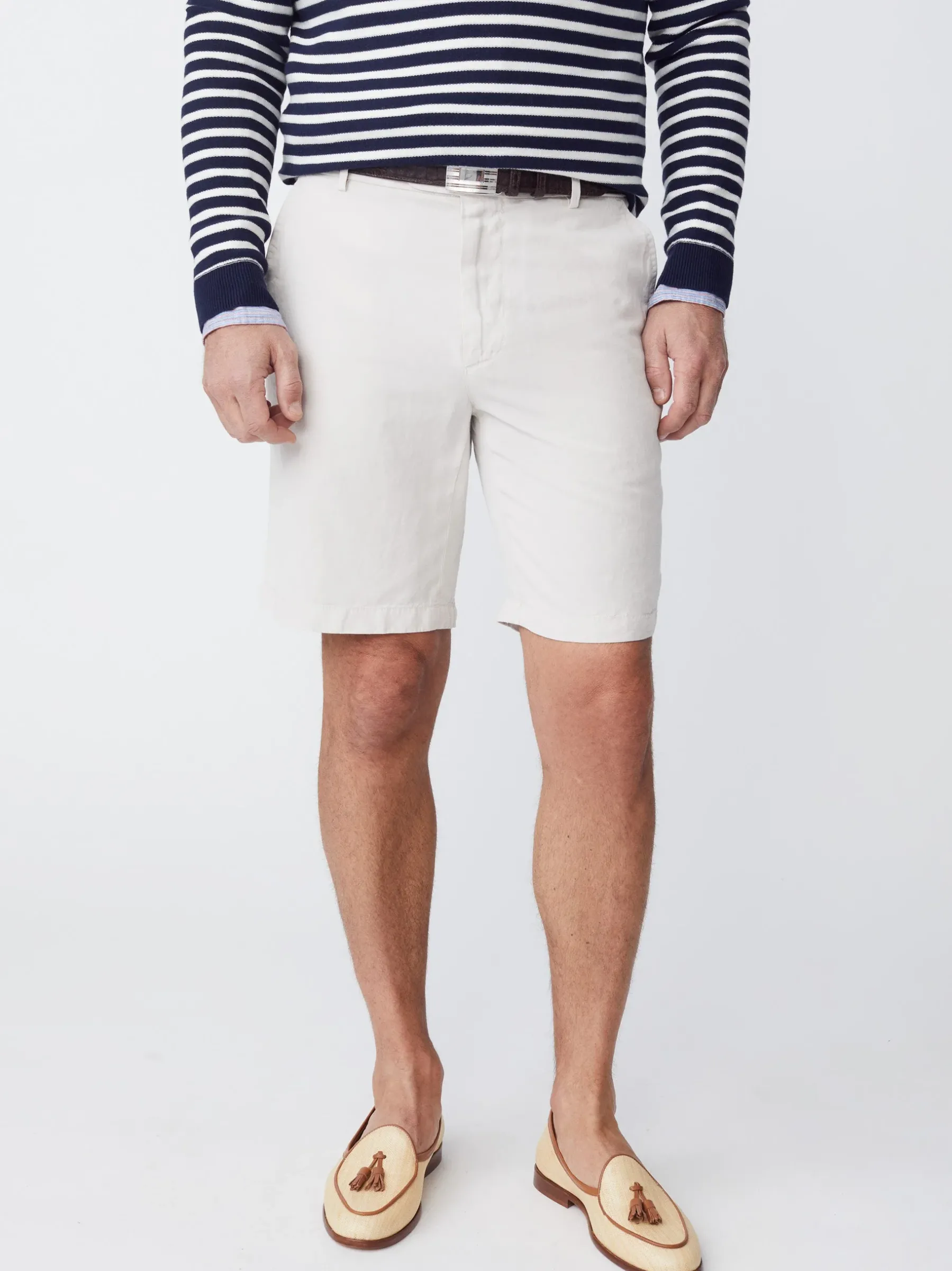 Oliver 9" Shorts In Italian Summer Twill-J.McLaughlin Discount