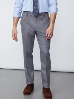 Oxford Wool Pants-J.McLaughlin New