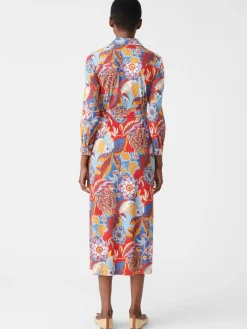 Pamela Dress In Terra Blossom-J.McLaughlin Best