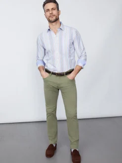 Parker 5-Pocket Straight Pants In Stretch Cotton Sateen-J.McLaughlin Sale
