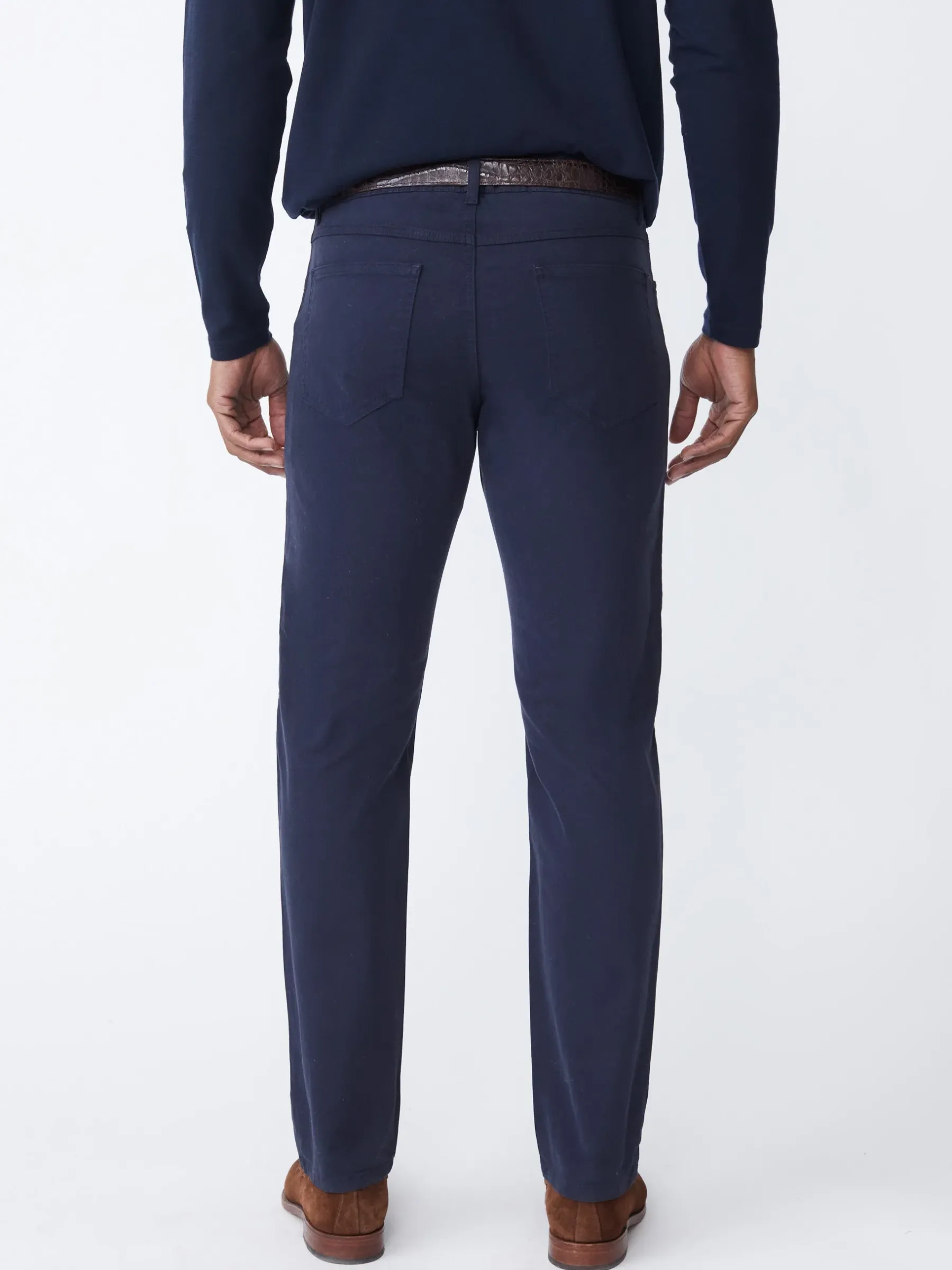 Parker 5-Pocket Straight Pants In Stretch Cotton Sateen-J.McLaughlin New