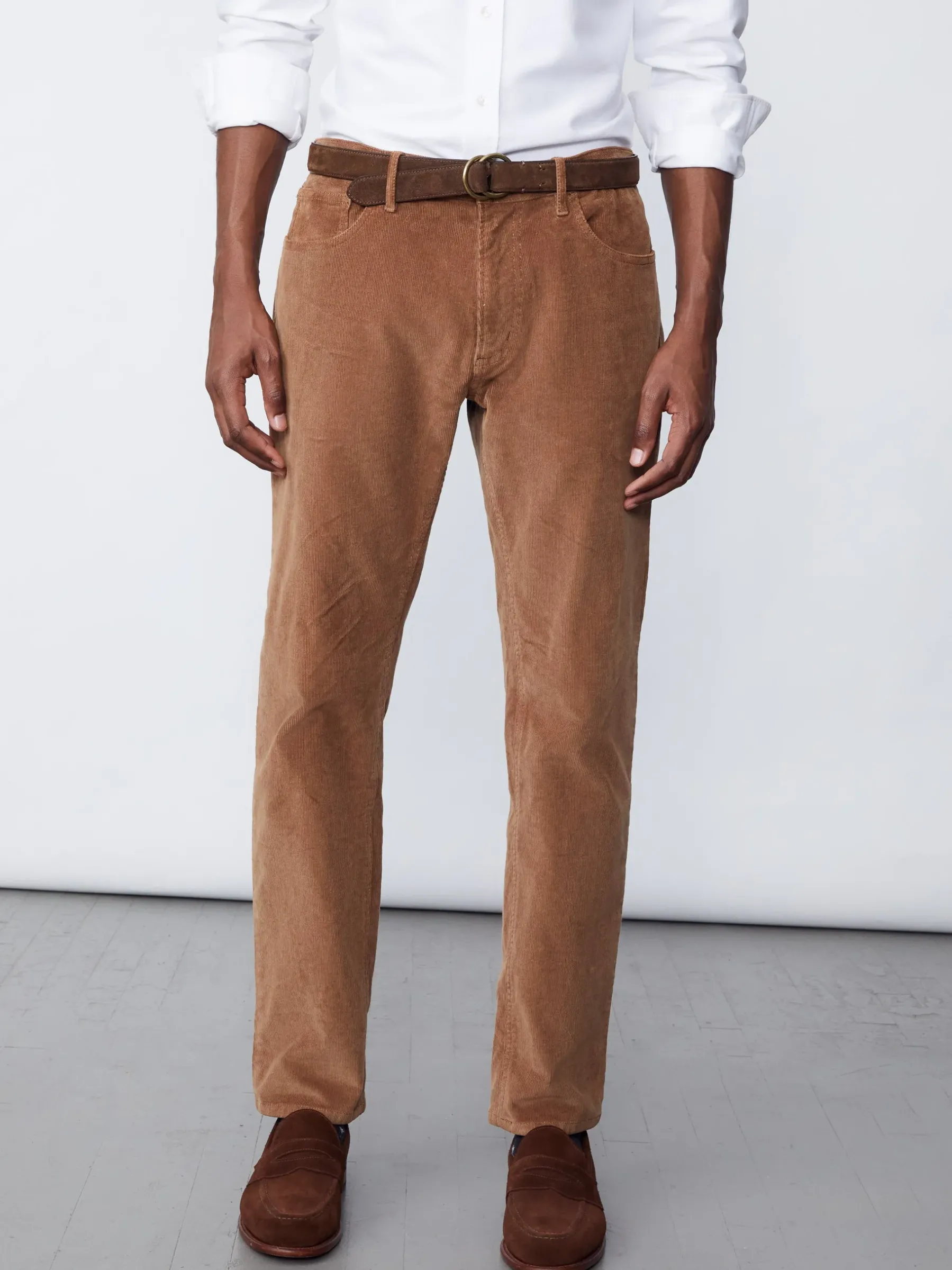 Parker 5-Pocket Straight Pants In Italian Stretch Cord-J.McLaughlin Online