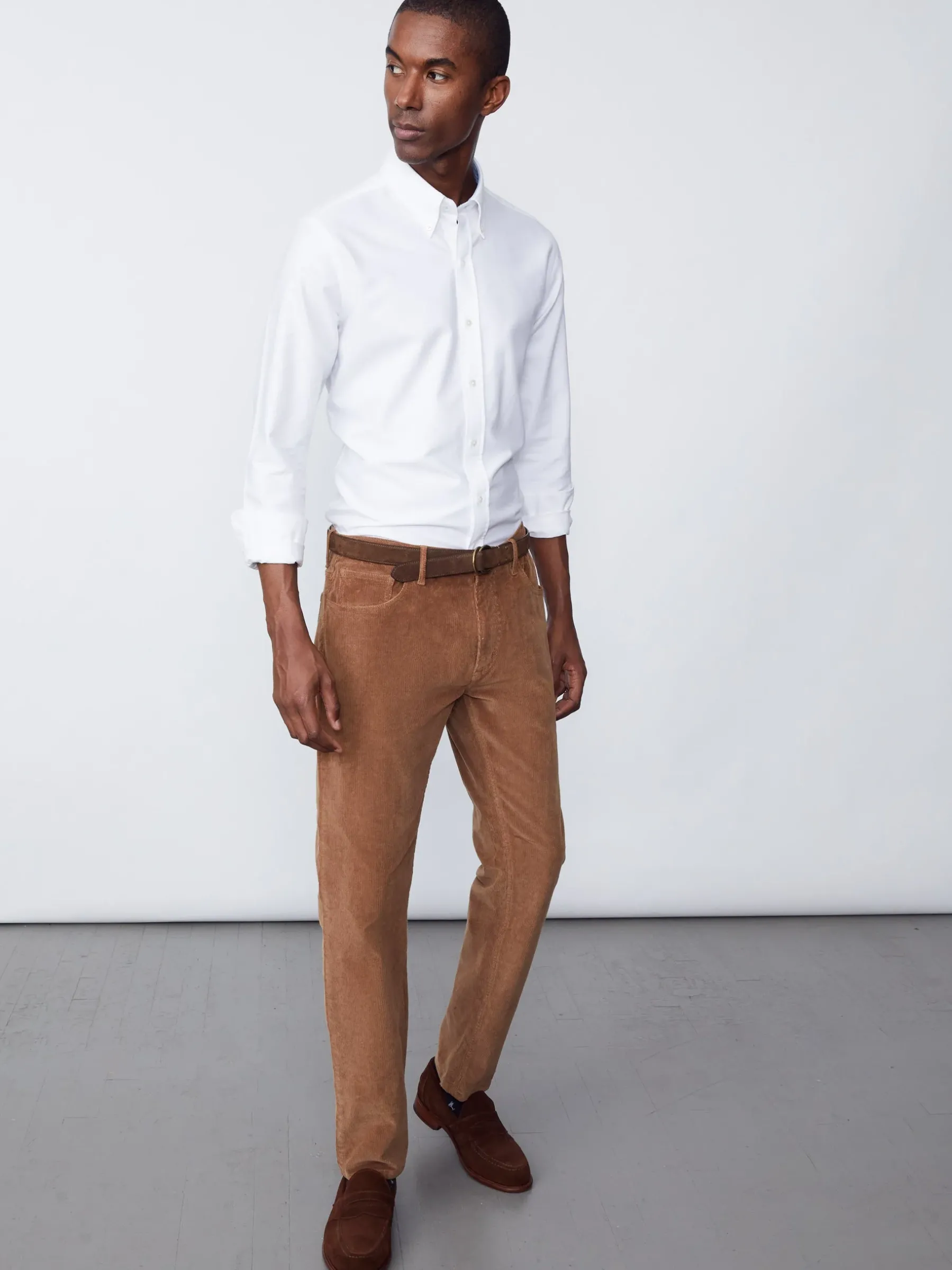 Parker 5-Pocket Straight Pants In Italian Stretch Cord-J.McLaughlin Online