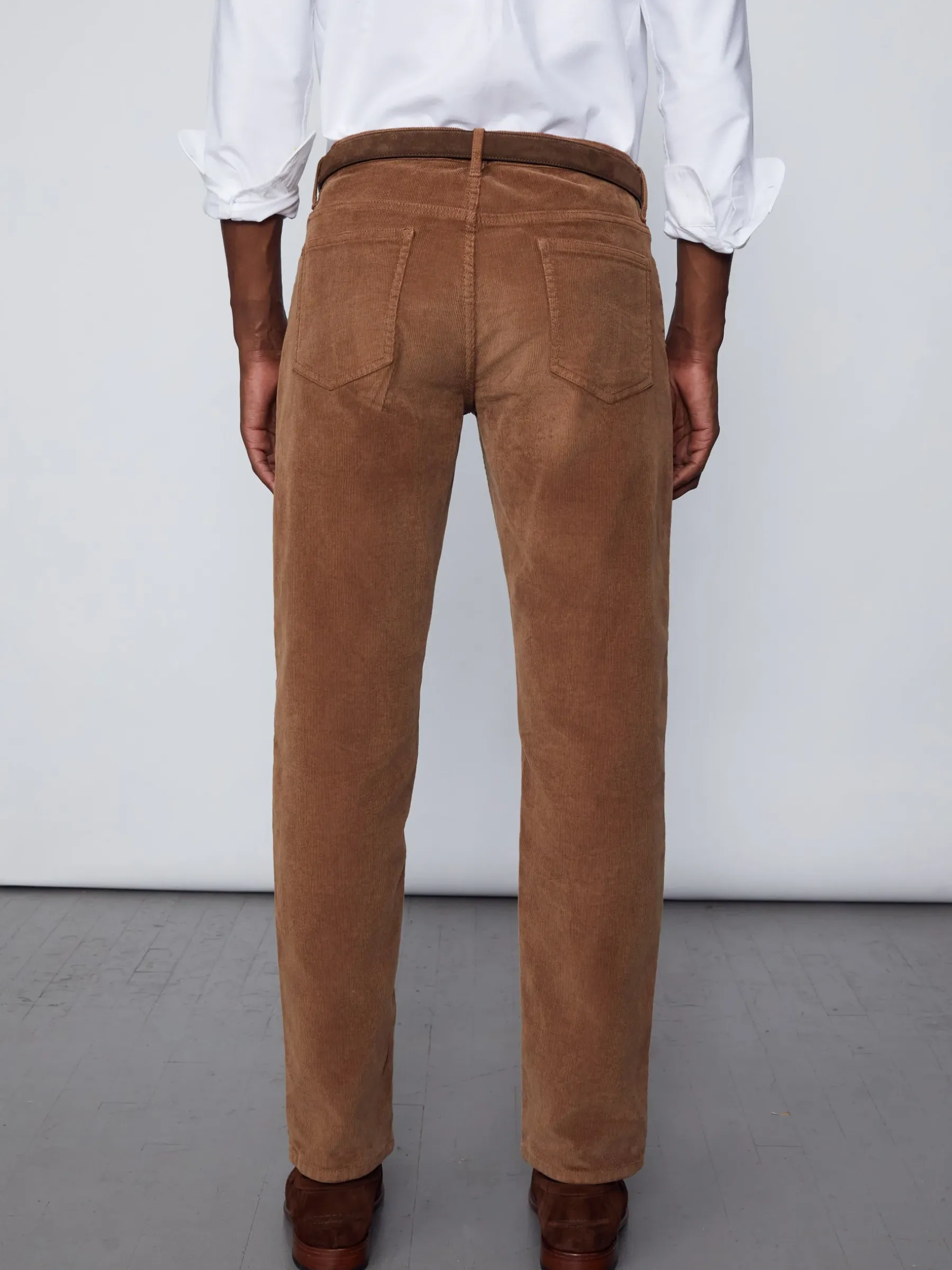 Parker 5-Pocket Straight Pants In Italian Stretch Cord-J.McLaughlin Online