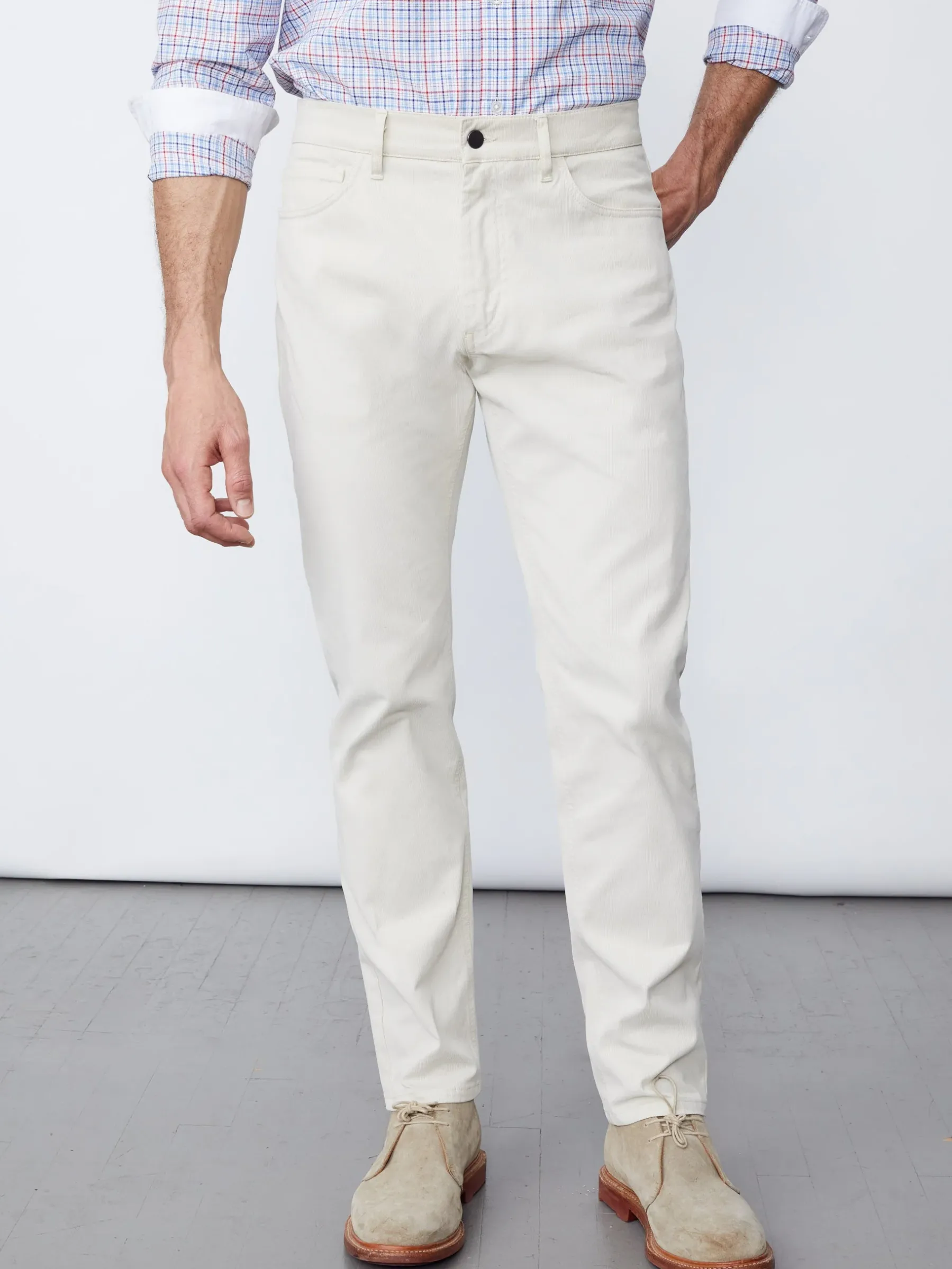 Parker 5-Pocket Straight Pants In Italian Stretch Bedford Cord-J.McLaughlin Outlet